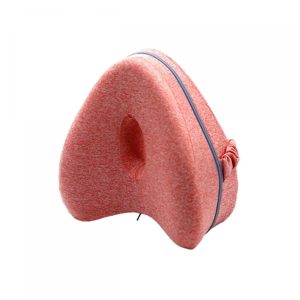 Orthopedic Contour Leg Pillow for Sciatica Relief - Red